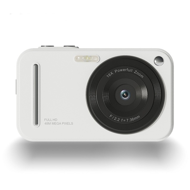 Pocket Sized 4K Kids Child Fun Digital Retro Compact Selfie Mini Digital Camera Birthday Christmas Gifts