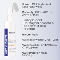 Acide salicylique HEARTLEAF et huile éclaircissante pour le visage Vente en gros prix d'usine