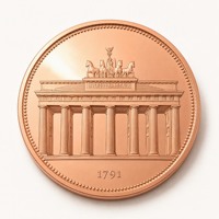 Pièce de monnaie commémorative en cuivre pur, sur mesure, avec bordure chevrons et motif chèvre gaufré, emballée dans une boîte en paille, pour cadeau de tressage de bambou