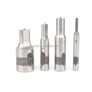 Machinery Parts Conical Hard Metal Ejector Heavy Load Punches With Centre Hole Precision Industry
