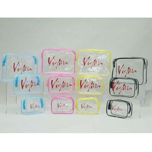 Bolsa de cosméticos transparente de tamaño personalizado, Asa de viaje, impermeable, antiarañazos, bolsa de maquillaje, almacenamiento de edredón, Juego de bolsas organizadoras de viaje - Product Image 6