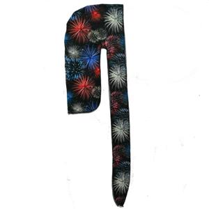 Durags unisexes personnalisés à imprimé anime, longs et ondulés, pour le sport et les activités de plein air, fabriqués par Boyue Factory OEM. - Product Image 3