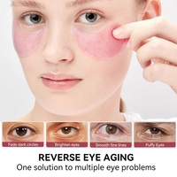 Soin Raffermissant Anti-Âge Cernes et Poches Sous les Yeux Rétinol Collagène PDRN Caféine Patchs Oculaires au Collagène