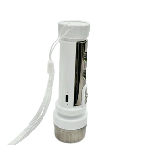 Lampe torche rechargeable LED SUNMAX P66R 3W, solaire, portable, pour le camping en plein air et les situations d'urgence - Product Image 3