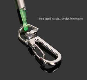 Cordon de poteau de retenue élastique télescopique fil en plastique accessoires de corde manquante pour la pêche dans le ruisseau de la rivière du lac - Product Image 3