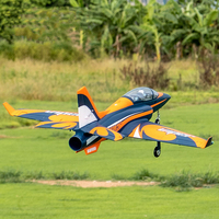 Avion RC FMS 90mm à ventilateur cannelé EDF Jet Super Viper 6 canaux avec ailerons, envergure 1400, grand modèle, avion de loisir, PNP