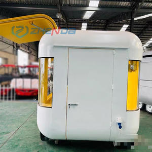 Мобильный фудтрак-прицеп, передвижная уличная кухня, фургон для фастфуда с кухонным оборудованием для продажи - Product Image 3