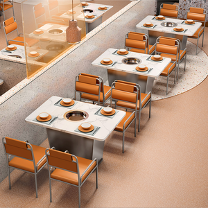 <span class=keywords><strong>Table</strong></span> de gril de barbecue de <span class=keywords><strong>restaurant</strong></span> commercial facile à nettoyer <span class=keywords><strong>professionnel</strong></span> personnalisé - Product Image 3