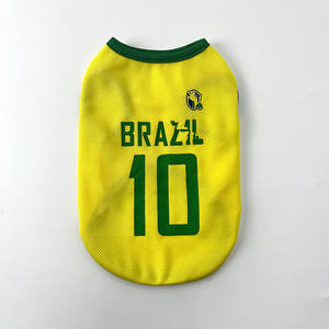 Holesale-Ropa deportiva para perros, jersey de fútbol para mascotas - Product Image 2