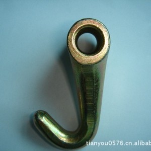Slip Hook J Hook HK-9 Carbon Steel Zinc Plated Ring Head Class C Level 4 Connect Use - Product Image 2