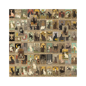 Cổ điển Bưu Chính tem bán buôn đóng gói dán thẩm mỹ đề can phong cách trang trí Victorian trang trí nội thất Nhật Ký thủ công nghệ thuật Retro Deco - Product Image 3