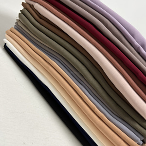 Di alta qualità Tudung coreano Chiffon Hijab sciarpa spessa <span class=keywords><strong>Medina</strong></span> di seta Chiffon Hijab donne opaco elasticizzato in Chiffon sciarpe e scialli - Product Image 6