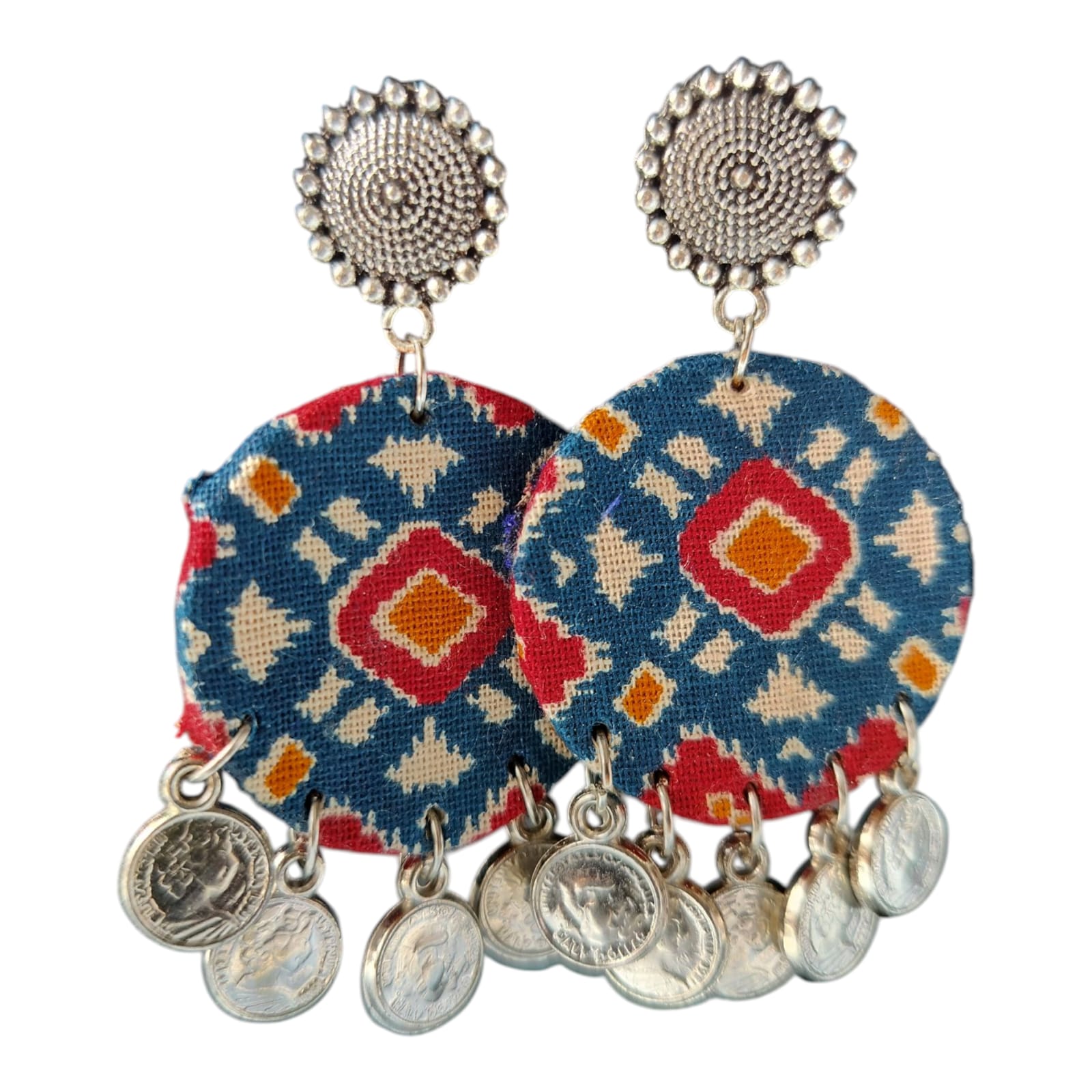 Base bleu marine profond avec rouille