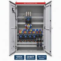 Armoire de distribution principale industrielle 1000A norme IEC, 380V triphasé, protection contre les surcharges pour la distribution d'énergie en usine et atelier