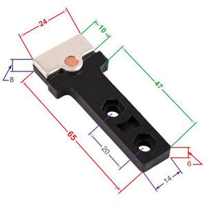 Merek warisan 10 buah desain Modern 161 tipe T Hall kunci pintu kontak berkualitas bagian angkat baja Aksesori Lift hotel Lift - Product Image 5