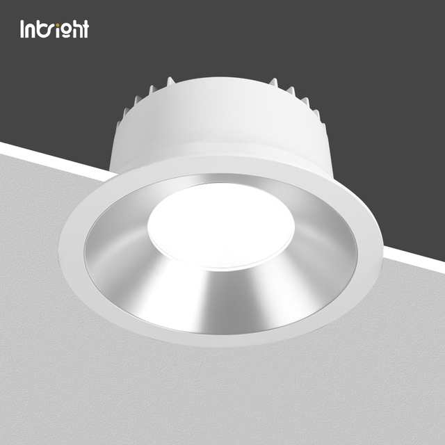 Round LED Downlight 15W 25W 35W Dimmable CCT Change LED Smart Recessed IP65 Downlight