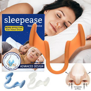 Dilator hidung silikon Anti mendengkur, klip hidung mudah bernapas, bantuan tidur untuk mendengkur & Rhinitis - Product Image 1