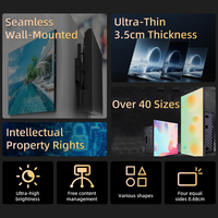 Reproductor Multimedia Publicitario Android 4K con Pantalla de 43" y 32" con Software CMS Gratuito, Reproductor de Señalización Digital Integrado