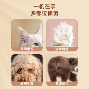 เครื่องตัดขนสัตว์เลี้ยงไฟฟ้าแบบชาร์จได้เสียงเบา 5000 6200 รอบต่อนาทีสำหรับสุนัขแมวอุปกรณ์ตัดแต่งขนอุปกรณ์กรูมมิ่ง - Product Image 5