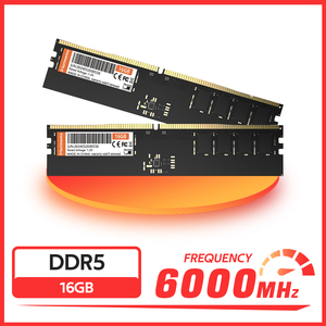 RAM DDR5 de Alto Rendimiento, 16GB/32GB, 6000MHZ/6400MHZ/4800MHZ/5600MHZ, Memoria para Juegos de PC de Escritorio con una Frecuencia Máxima de 4800MHz - Product Image 1