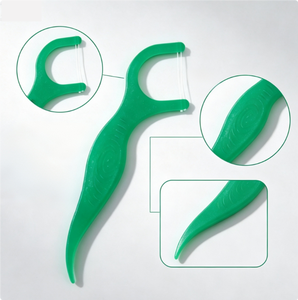 Fil dentaire Daily Care 50 pièces, <span class=keywords><strong>double</strong></span> fil, <span class=keywords><strong>double</strong></span> nettoyage, matériau PE haute résistance, poignée confortable, qualité alimentaire, certifié GMP - Product Image 5