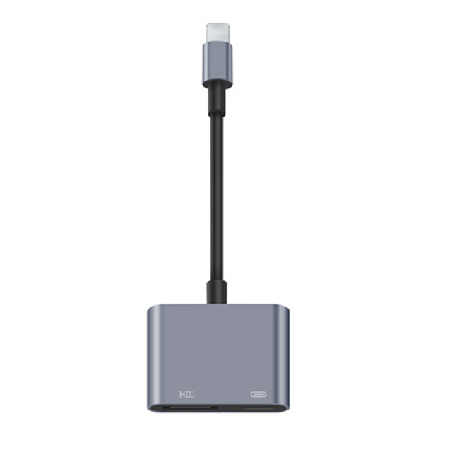 Light-ning to HD-MI Digital AV Adapter 1080P HD Video Sync Screen and Audio Connector Cable with Charging Port
