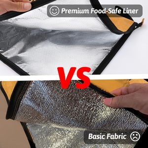 Nouvelle housse isotherme réutilisable pour viande de barbecue, sac de repos pour grillades en extérieur, couverture isolante avec fermeture éclair en papier Tyvek Dupont - Product Image 3