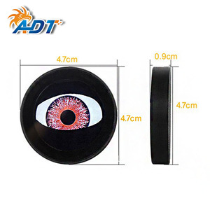 รีโมทคอนโทรลสำหรับมอเตอร์ไซค์ ไฟ LED ไดนามิก Devil Eyes ขนาด 3 นิ้ว พร้อม 6 โหมด สำหรับดัดแปลงไฟหน้ารถยนต์ DIY - Product Image 3