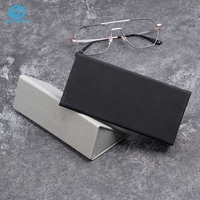 Étuis à lunettes magnétiques pliables colorés de bonne qualité, boîte de rangement, logo personnalisé, étuis pour lunettes optiques et lunettes de soleil