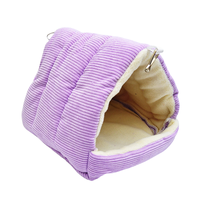 Cage d'hiver chaude pour oiseaux, nid de perroquet en coton, pour hamac, tente, lit suspendu, grotte, produits pour animaux de compagnie.