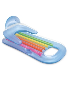 <span class=keywords><strong>INTEX</strong></span> 58802 KING KOOL LOUNGES Matelas flottant <span class=keywords><strong>gonflable</strong></span> <span class=keywords><strong>pour</strong></span> <span class=keywords><strong>piscine</strong></span> en PVC avec accoudoirs et dossier, porte-gobelet, gonflage/dégonflage - Product Image 3