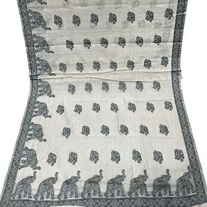 Sari Tradicional de Viscosa para Mujer Sahaj Kota - Ideal para Fiestas de Invierno, Antiarrugas y que Absorbe la Humedad - Product Image 1