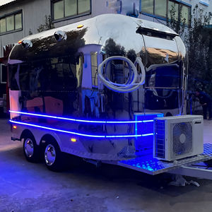 Camión de Comida Móvil Viral para Venta de Hot Dogs, Helados, Café, Té con Leche, Vehículo de Venta de 13 pies con 4 Estantes Portátiles de Acero Inoxidable - Product Image 2