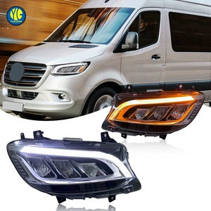 Faros Delanteros <span class=keywords><strong>LED</strong></span> <span class=keywords><strong>de</strong></span> Alta Calidad YU GUANG para Mercedes-Benz Sprinter W907 2019-UP, Actualización <span class=keywords><strong>de</strong></span> Lámparas Halógenas a Proyectores <span class=keywords><strong>LED</strong></span> - Product Image 2