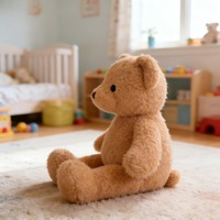 Oso de Peluche con Forma de Corazón para el Día de San Valentín, Juguete de Peluche para Novia, Regalo