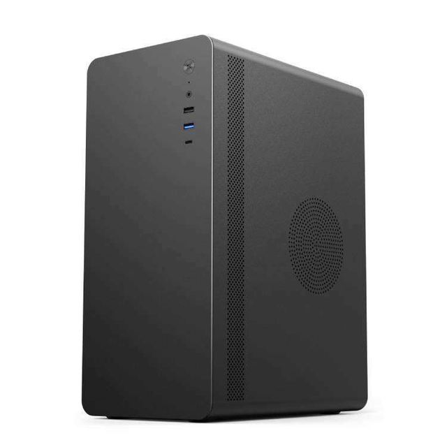 V200 Desktop Computer E5 2673 V3 16GB 500G SSD RX550 4GB GDDR5 Twelve Core PC Win-11 Mini PC Desktop Comput Micro Computer