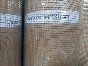 Galvanized 1/4 Inch Framed Welded <b>Steel</b> Net Plain Weave Green Corrosion Resistant <b>Wire</b> <b>Mesh</b> for Chicken Coop Protection - Product Image 5
