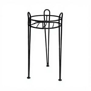 Support de pot de fleurs pour la décoration de la maison, du bureau, du jardin, du balcon |   Support de plante en métal pour plantes d'intérieur et d'extérieur - Product Image 2