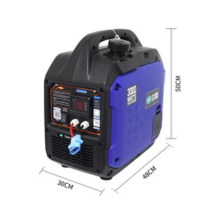 Générateur d'essence portable ultra-silencieux 2000W 4 temps 12V 24V 50Hz avec télécommande automatique pour camion et maison 170F Énergie Renouvelable - Product Image 1