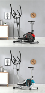 Vélo <span class=keywords><strong>elliptique</strong></span> pliable et portable <span class=keywords><strong>2</strong></span> <span class=keywords><strong>en</strong></span> <span class=keywords><strong>1</strong></span> pour la maison et le bureau - Product Image 6