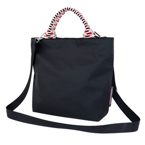 Sac à bandoulière en papier DuPont étanche et écologique personnalisable avec impression de logo sac à provisions portable papier kraft lavable - Product Image 4