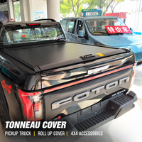 Couverture de benne à enroulement pour pick-up Ford Ranger Isuzu D-Max Hilux Revo Navara Triton L200, imperméable