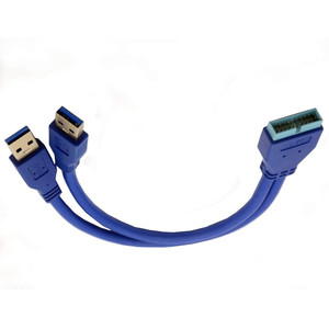 Usb3.0 Data Cable 2Am-20P High Speed <b>Adapter</b> 0.25M For Computer Expansion - Product Image 3