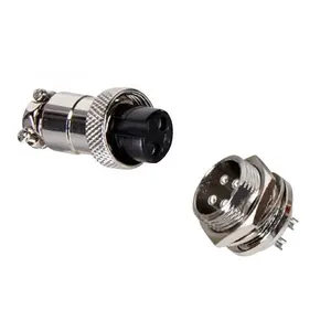 Stecker 4-polige Reise 2-poliger Gx16-Stecker Metallst ecker Buchse 2-polig 16M 12M GX12 GX14 GX16 GX20,GX16 16-mm-Stecker