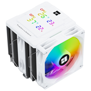 Enfriador de CPU Thermalright PA120 DIGITAL ARGB BLANCO, 162 mm de Altura, Doble Torre, 6 Tubos de Calor, LCD Assassin 120 DIGITAL ARGB BLANCO - Product Image 1