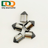 Couteaux PDC DQ Diamond 1308 Stinger polis pour le forage pétrolier et gazier, inserts coniques haute résistance à l'usure, OEM 1313 1613 1913