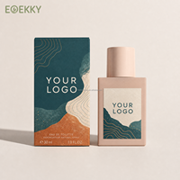Parfum en spray intense EOKKY Custom Scent Citrus, Orange Blossom, Jasmine Rose Gold pour femmes, parfum longue durée