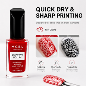 <span class=keywords><strong>Vernis</strong></span> de tamponnage 10 ml, 30 couleurs (noir, blanc, or, argent) pour la création de motifs DIY sur plaques de tamponnage - Product Image 5