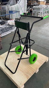 Fold Boat <strong>Small</strong> Outboard Motor Handtruck Stand Light Duty Outboard Motor Carrier Cart Trolling Engine Stand Carrier <strong>Trolley</strong> - Product Image 4