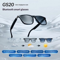 Lunettes Intelligentes IA GS20 : Écoutez de la Musique, Passez des Appels, Régissez Votre Vélo, Conduisez, Verres Photochromiques – Lunettes Connectées Confortables à Porter